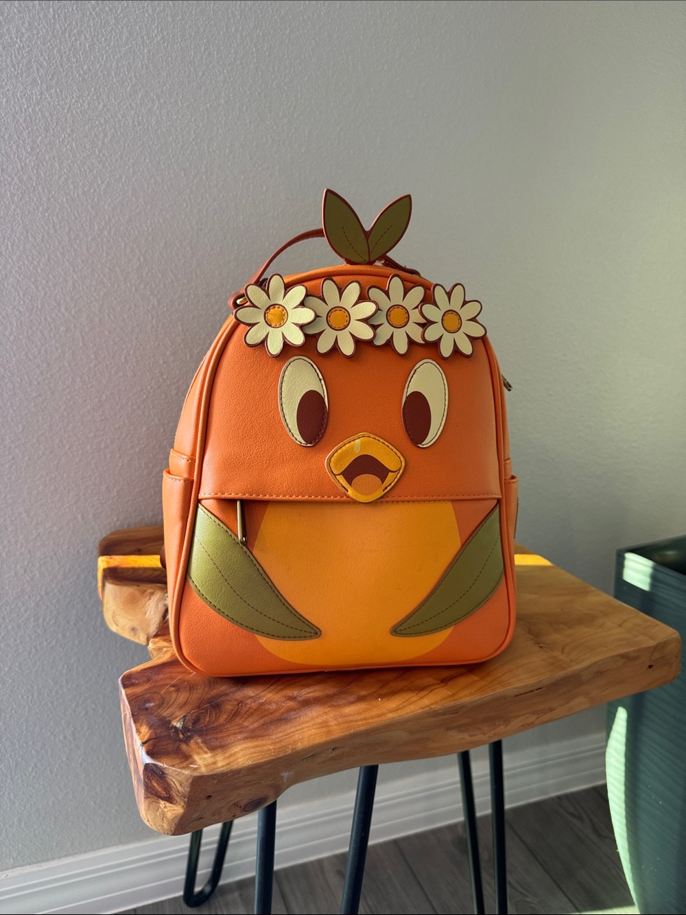 Orange Bird Loungefly Backpack